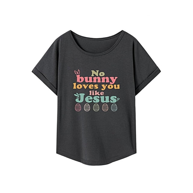 Camiseta para mujer con cuello redondo, ropa de calle, camiseta básica elegante para el trabajo, playa, mujer L