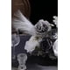 thumbnail image 4 of Set de Flores Artificiales Serwalin Gris de Seda con Tallos para Bodas, 4 of 5
