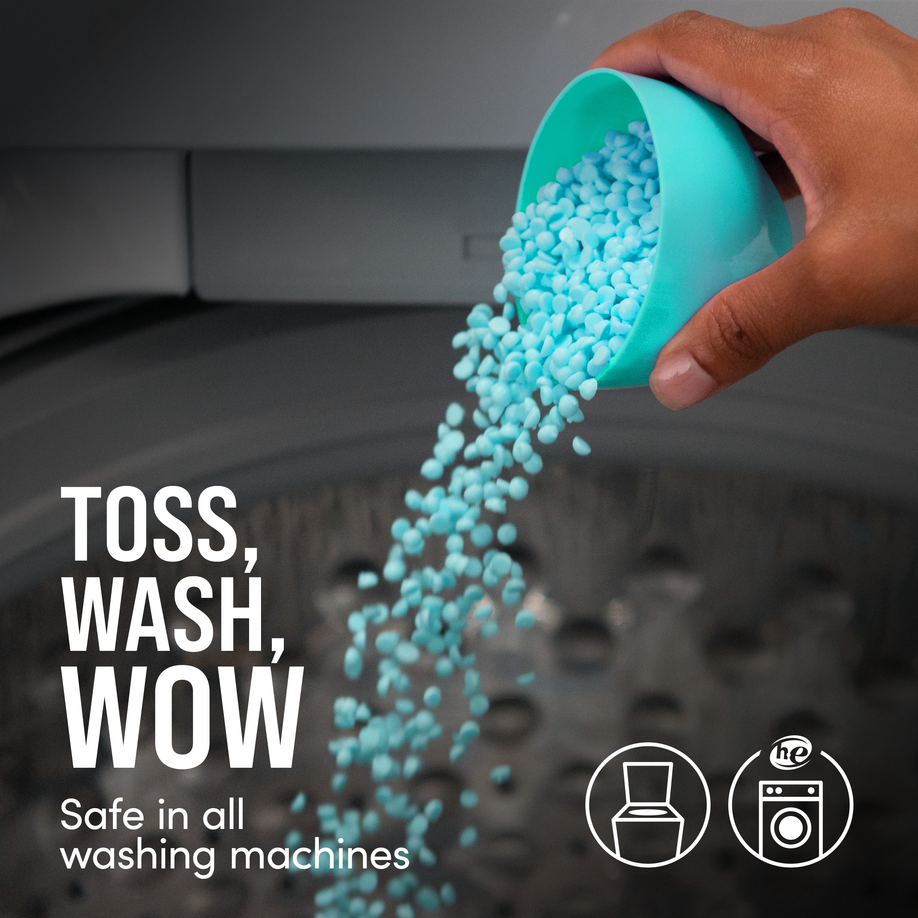 (2 pack) Downy Laundry Scent Beads, Unstopables In-Wash Scent Booster, Fresh Scent, 24oz