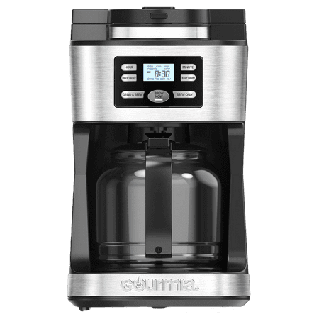 

12-Cup Grind & Brew Coffee Maker with Integrated Grinder Black