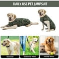 thumbnail image 4 of UOSIA Large Dog Pajamas PJs Dog Recovery Suit After Surgery Cotton Pet Jumpsuit with Zipper Medium Dog Shirt, 4 of 5