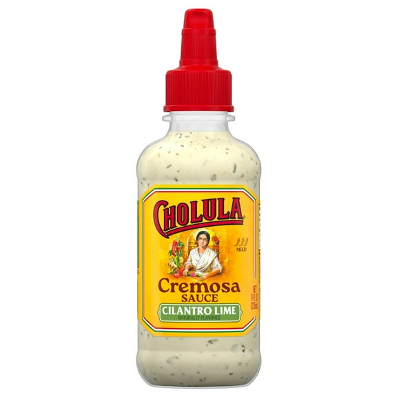 Cholula Cilantro Lime Cremosa Sauce, 8.0 fl oz Bottle