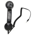 thumbnail image 2 of Retro Phone Handset, 3.5mm Radiation Proof Handheld Cell Phone Receiver, One Touch ,with Volume Control, Can Be  for Cell Phone Computer, 2 of 8