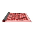 thumbnail image 2 of Ahgly Company Indoor Square Abstract Red Contemporary Area Rugs, 8' Square, 2 of 4