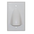 thumbnail image 1 of FACEPLATE 1 GANG BULK NOSE WHITE, 1 of 2