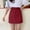 Red, variant on Women's Casual Solid Color High Waist Skirt A Line Midi Skirt For Daily Wear Spring Summer Fall Versatile Comfortable Stretchy Flowy Skirt Skirts for Girls Crop Top And Skirt Set for Women Skirt Cover