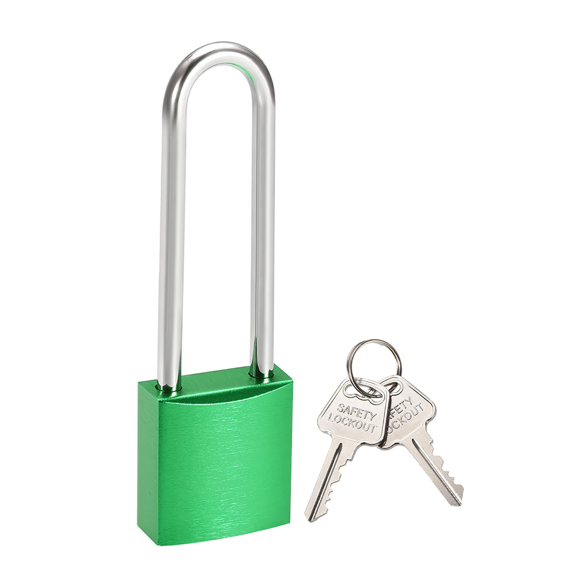 3 Inch Shackle Key Alike Safety Padlock Green 