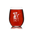 thumbnail image 2 of C&M Personal Gifts Jack Russell Terrier  Dog 17 oz. Stemless Wine Glass, 2 of 5