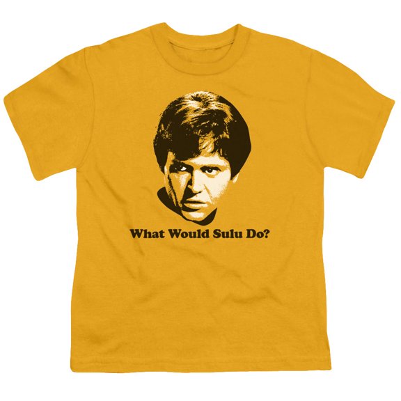 Star Trek - What Would Sulu Do - Youth Short Sleeve Shirt - X-Large
