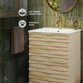 thumbnail image 3 of Cascade 24" Bathroom Vanity in Natural Oak, 3 of 13