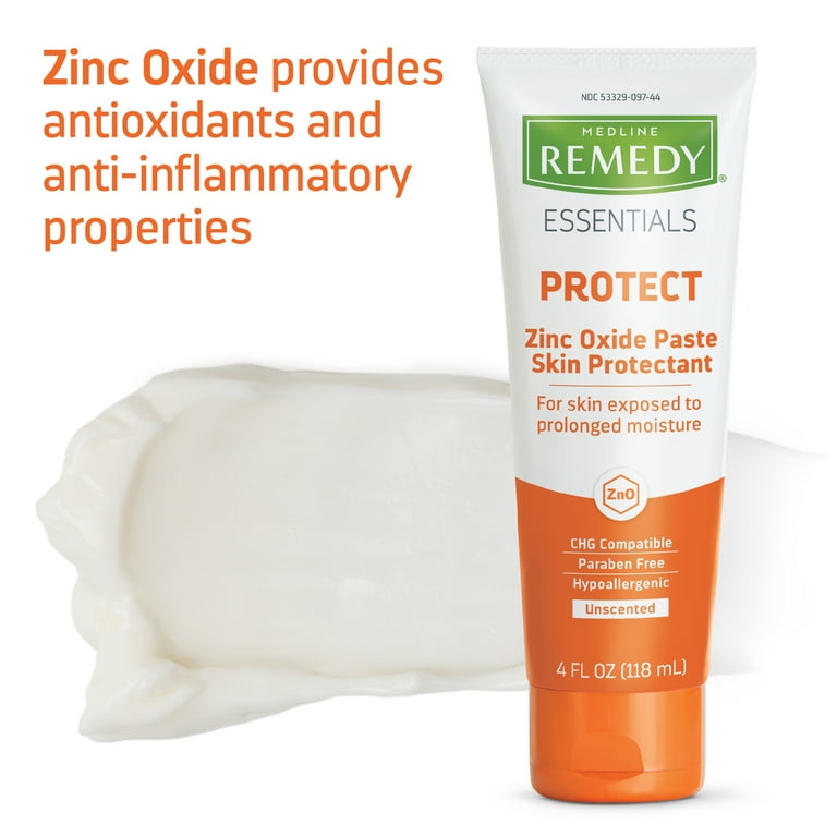 Medline Remedy Essentials Zinc Oxide Skin Protectant Paste