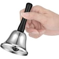 thumbnail image 2 of Hand Bell Metal Tea Bell Service Bell Gold Hand Bell School Small hand bell for adults, 2 of 4