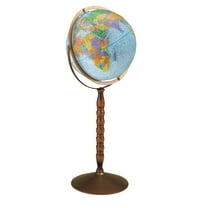 Replogle Treasury Blue Ocean Raised Relief Floor World Globe