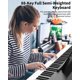 thumbnail image 2 of Teclado de piano digital Fgfdkhge de 88 teclas con soporte, pedal y auriculares, 2 of 8