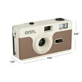 onn. Reusable 35mm Camera with Flash
