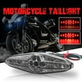 thumbnail image 3 of Motorcycle LED Brake Tail Light, High-Brightness Red Waterproof Dustproof, Retro Style Safety Warning Lamp for ATV Harley, 3 of 8