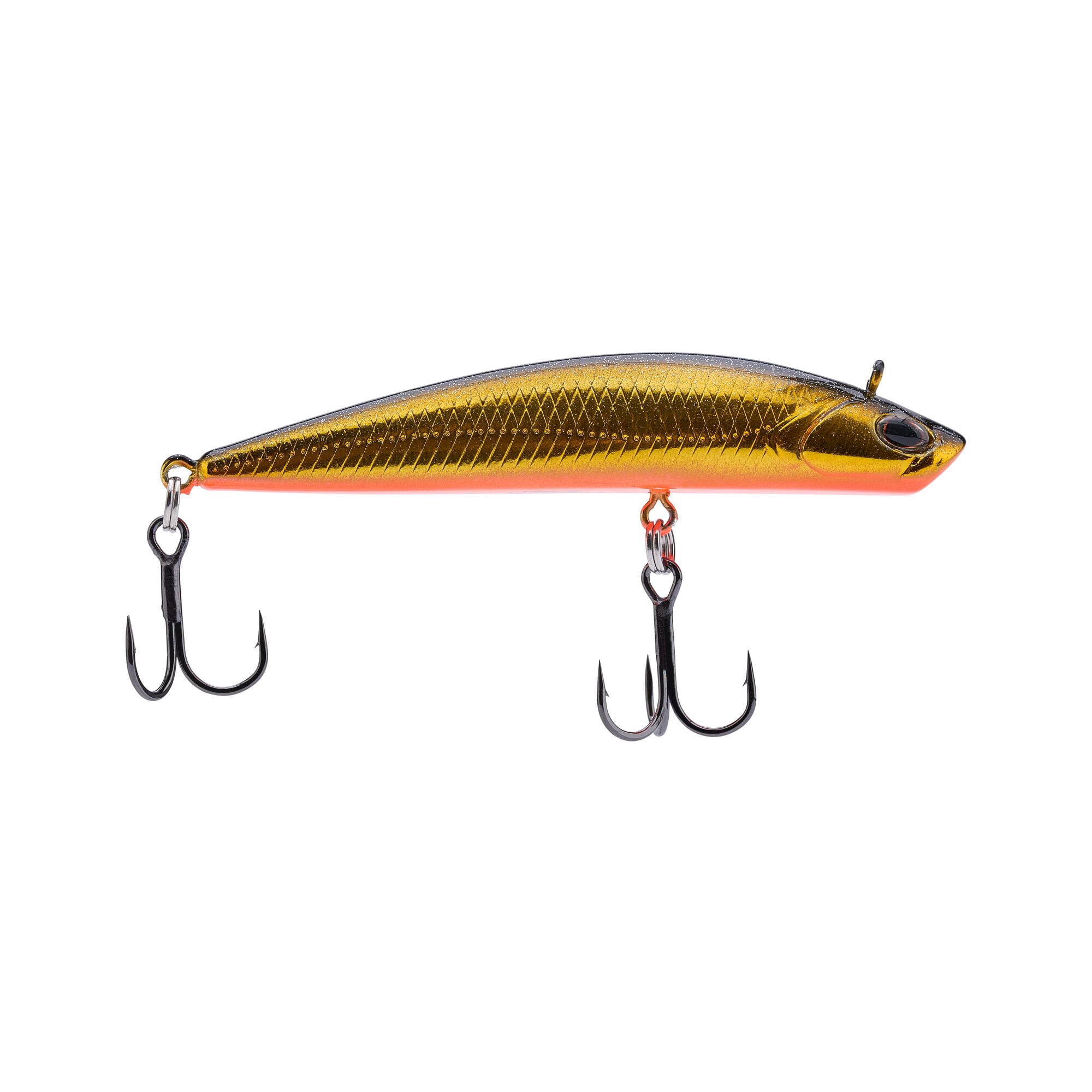 Berkley Finisher, 2.75 in, Glide Baits, Black Gold (1 Count)
