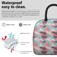 thumbnail image 3 of Insulated Lunch Bag for Women, Floral Print Oxford Fabric Lunch Box, Leakproof Thermal Cooler Tote for Work, School & Picnic, Camo, Camouflage Print, 3 of 5