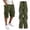 AP16_Army Green, variant on 3 Pack Cargo Shorts for Men Casual Cotton Classic Bermuda Shorts with Pockets Drawstring Comfort Big and Tall Shorts Purple L