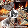 thumbnail image 5 of 1 Pair Bbq Gloves Heat Resistant Fire Oven Gloves Hand Protection Bbq Gloves, 5 of 5