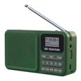 thumbnail image 4 of Radio Numérique Portable DAB+ Compatible Bluetooth Alimentée par Énergie Solaire/rechargeable Récepteur Radio d'Urgence Affichage LCD Haut-Parleur Sans Fil, 4 of 4