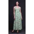 thumbnail image 3 of Bimba Floral Women Summer Printed V Neck Long Maxi Dress Holiday Resort Wear-Large, 3 of 6