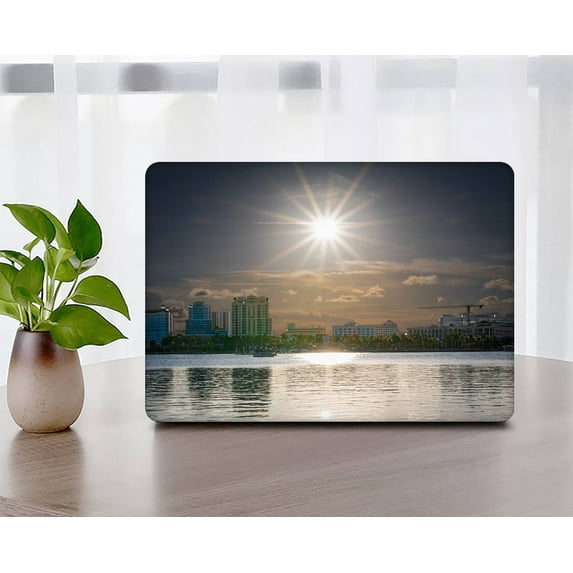 KSK KAISHEK Only Compatible Old Version MacBook Air 13" Case 2010 - 2017 Released Model A1466/A1369, Plastic Hard Case Cover + Black Keyboard Cover, Blue series A 0276