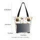 thumbnail image 2 of Disketp Honey Bee Insect Bolsa de Hombro Casual para Mujer, Bolso Cruzado para Compras, Viajes y Uso Diario, 2 of 5