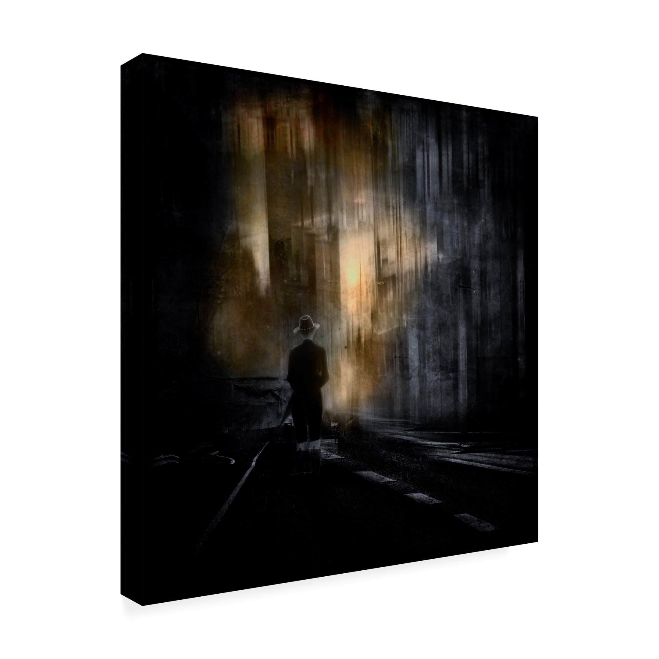 Canvas Wall Art - Rachel Pansky 'Hope' Wall Art for Living Room, Bedroom, or Office Décor by Trademark Fine Art - 14 x 14 Inches