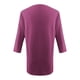 thumbnail image 4 of mfyjkho Tops Y Blusas Para Mujer, Camiseta De Mujer De Color Liso Con Cuello Redondo, Manga Tres Cuartos Y Mangas 3/4, Holgada, Con Cuello Redondo Y Manga Tres Cuartos. Tops Para Mujer S, 4 of 5