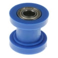 thumbnail image 1 of SEWACC Chain Guide Roller Metal Blue 1Set For Motorcycle Maintenance Chain Tensioner, 1 of 8