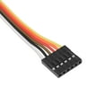 thumbnail image 3 of Breadboard Jumper Wires, 6-Pin 50cm Female to Tined Tip Cable, 3 of 4
