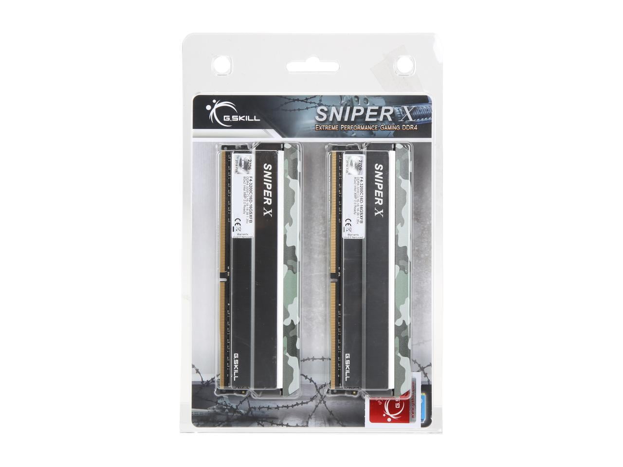 G.SKILL 16GB Sniper X DDR4 SDRAM Memory Kit - Walmart.com
