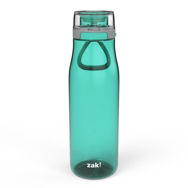 Zak Designs Kiona Durable Tritan Plastic Water Bottle Push Button