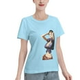 thumbnail image 2 of Women's Basic Short Sleeve T-Shirt One Piece Robin, 2 of 6