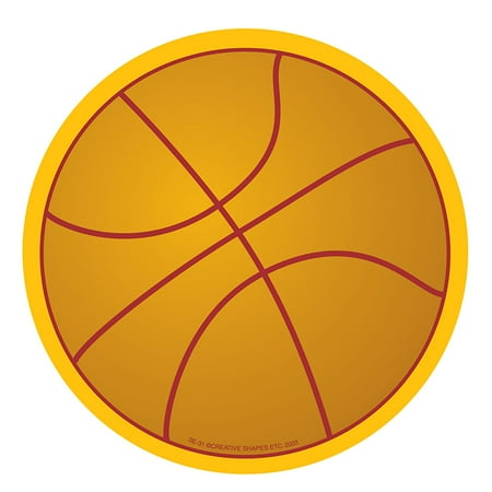 Art Notepad - CREATIVE SHAPES NOTEPAD BASKETBALL LARGE