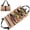 Khaki, variant on Tool Roll Up Pouch, Multi-Purpose Canvas Wrench Roll Tool Organizer Bag, Car First Aid Kit Wrap Roll Storage Case, Tool Zipper Carrier Tote with 5 Zipper Pockets for Home Car Camping Khaki