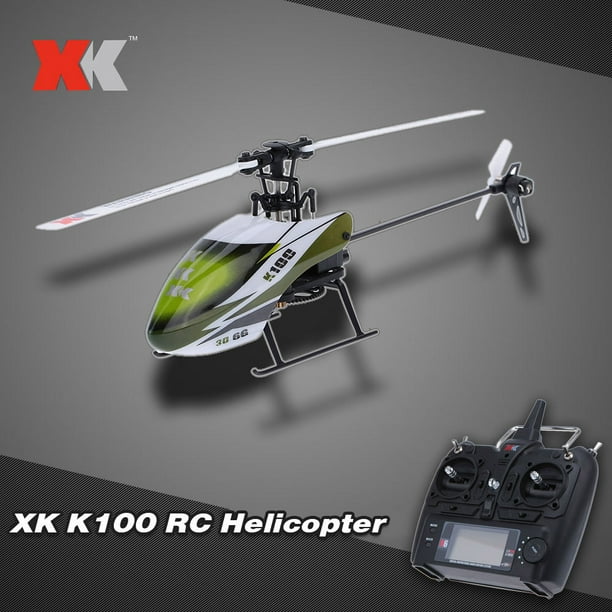 XK K100 RC 3D 6G RTF RC Helicopter - Walmart.com