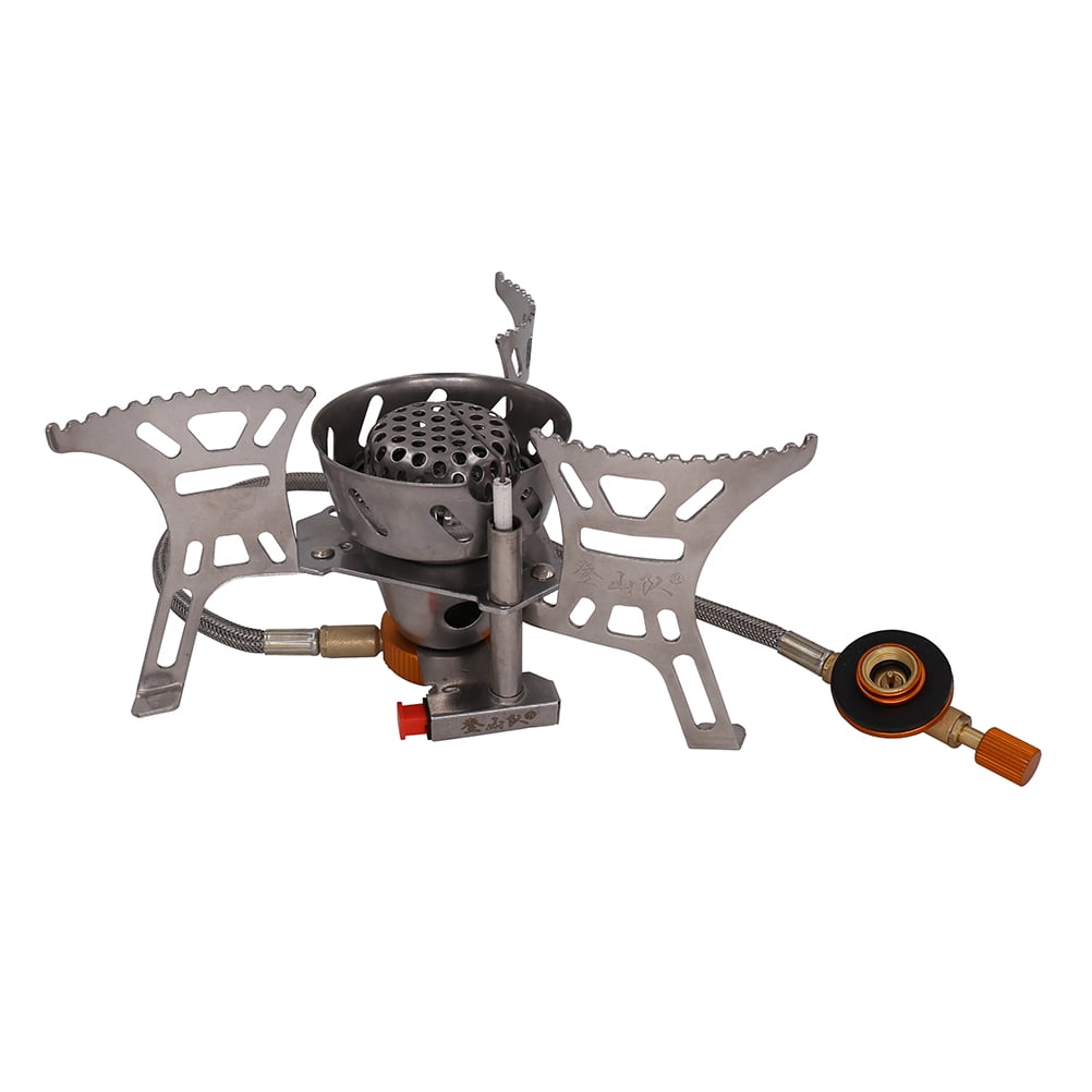TAILTOSS  Windproof Camp Stove Easy Install Stable Support Outdoor Cooking