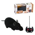 thumbnail image 1 of Bewildely Ratas con control remoto, aspecto realista, emocionante juguete interactivo para gatos, ratón robótico, juguete para gatos Videojuegos portátiles Negro, 1 of 6