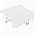 thumbnail image 2 of Sorra Home Grey and White Geometric Indoor/Outdoor Deep Seating Cushion, Corded, 2 of 4