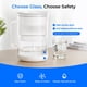 thumbnail image 2 of Filtro de agua Pitcher Waterdrop, 10 tazas, certificado NSF, blanco, 2 of 9