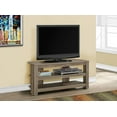 thumbnail image 2 of Monarch Specialties Tv Stand, 42 Inch, Console, Media Entertainment Center, Storage Shelves, Living Room, Bedroom, Laminate, Brown, Contemporary, Modern, 2 of 2
