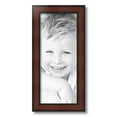 thumbnail image 2 of ArtToFrames 8x19" Honors Mahogany Picture Frame, Brown Wood Poster Frame, with Regular Glass and 2 (FBPL-5155), 2 of 7