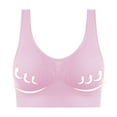 thumbnail image 4 of Womens Plus Size $5,Ladies Traceless Comfortable One-Piece No Steel Ring Vest Breathable Bra Woman Underwear, 4 of 6