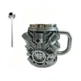 thumbnail image 2 of V6 Engine Mug – Unique Stainless Steel Coffee Cup for Car Lovers, Personalized V8 Design, Great Gift for Auto Enthusiasts, 2 of 5
