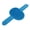 Blue, variant on mdesiwst Kitten Scratching Post Easy Grip Anti-slip Portable Pet Cat Scratching Post Combing Grooming Deep Hair Removal Pet Hair Brush