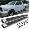 (2 pack) Fits 09-18 Dodge Ram Quad Cab 78inch OE Style Step Bars Running Boards SS Pair