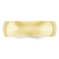 thumbnail image 2 of Solid 10k Yellow Gold 7mm Standard Comfort Fit Wedding Band Size 13, 2 of 3