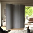 thumbnail image 2 of 7 ft. Tall Bamboo Wave Screen - Grey, 2 of 5